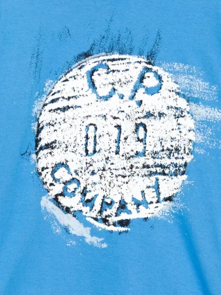 Koszulka dziecięca C.p. Company niebieska