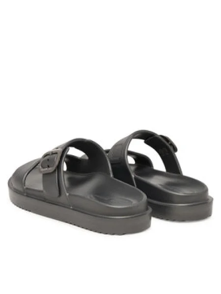 Tommy Hilfiger Papucs Double Strap szürke