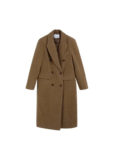 Scalpers Přechodný kabát hnědá