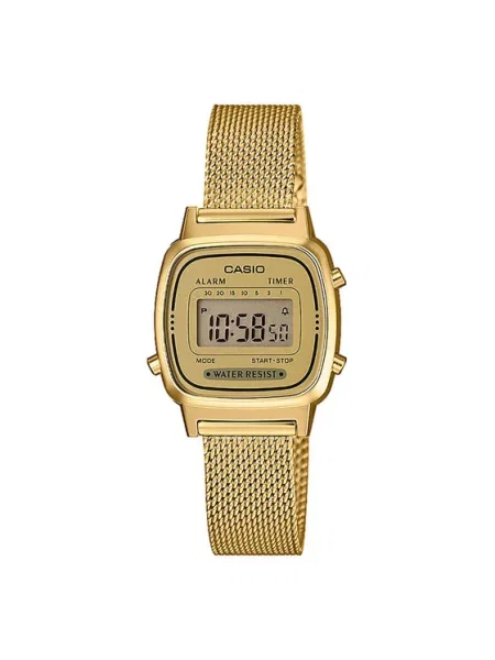 Ретро часовници Casio златисто
