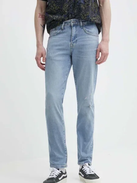 Superdry jeansy niebieskie