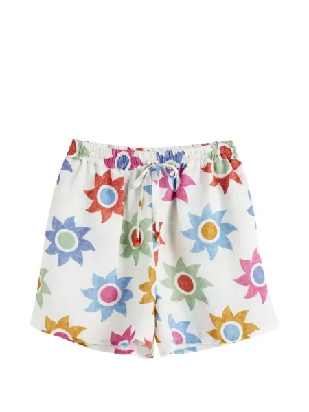 Pantaloni scurți Chinti & Parker cu imagine alb