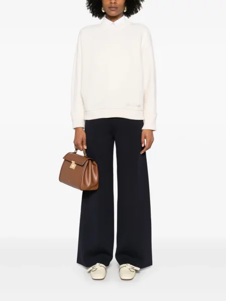 Pantaloni Max Mara albastru