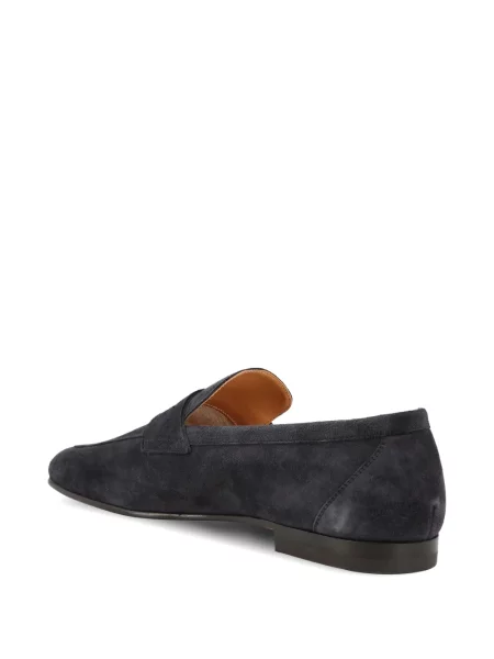 Pantofi loafer Tod's din piele de căprioară albastru