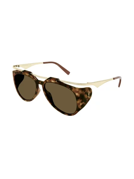 Ochelari de soare Saint Laurent Eyewear maro