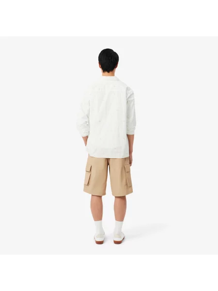 Шорты Lacoste бежевые