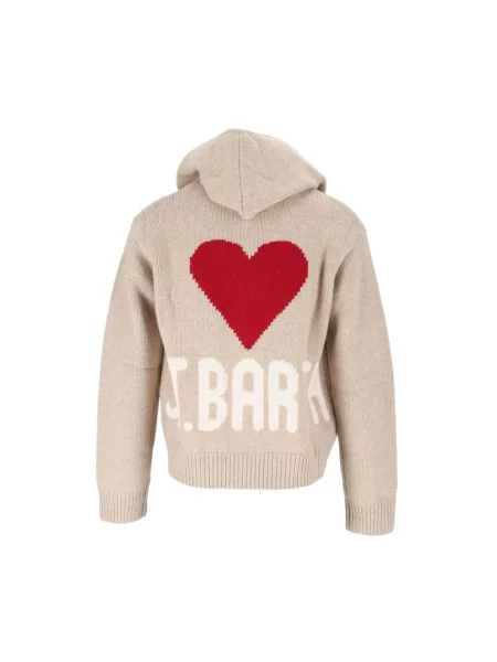 Bluza Mc2 Saint Barth wełniana beżowa