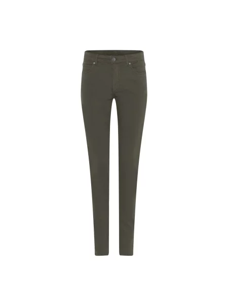 Skinny jeansy skinny C.ro zielone