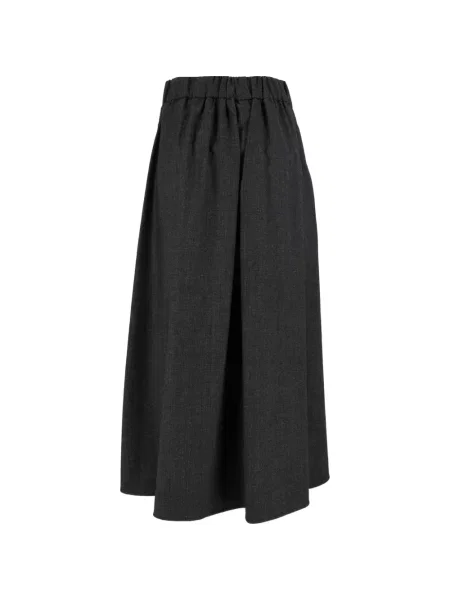 Fustă Weekend Max Mara de lână gri