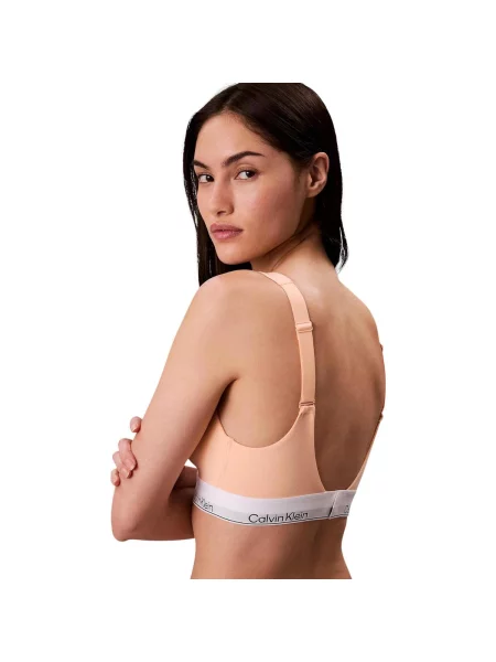 Bralette Calvin Klein Jeans ružičasta