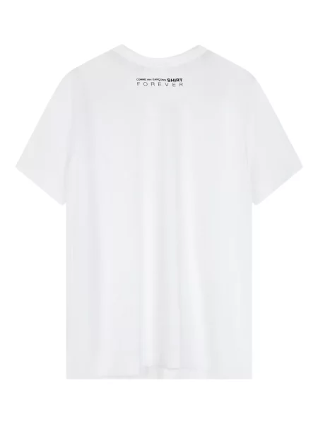 Tricou Comme Des Garçons Shirt alb