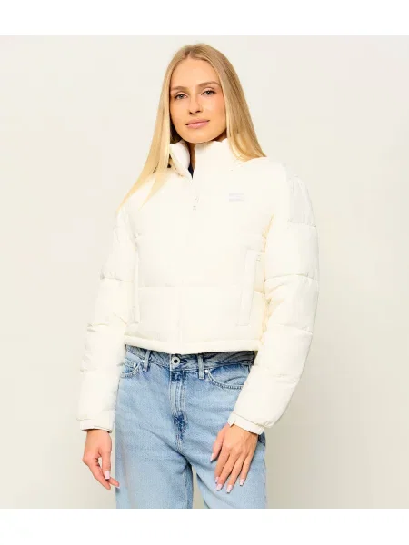 Levágott farmer dzseki Tommy Jeans fehér