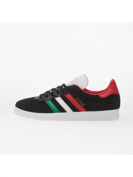Sneakers adidas Gazelle Core Black/ Ftwr White/ Better Scarlet EUR 46 alb
