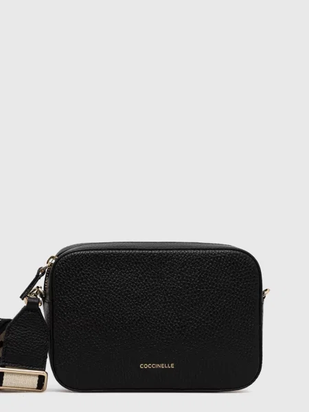 Rucsac Coccinelle din piele negru