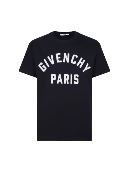 Koszulka Givenchy z logo niebieska