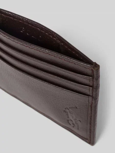 Polo Ralph Lauren Akcesoria Mężczyzna ONE SIZE Stylowe Portfele i Etui na Karty brązowy