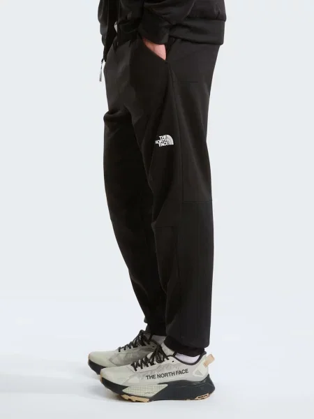 Флисовые спортивные штаны The North Face черные