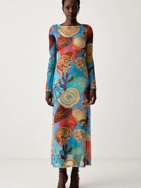 Never Fully Dressed rochie albastru
