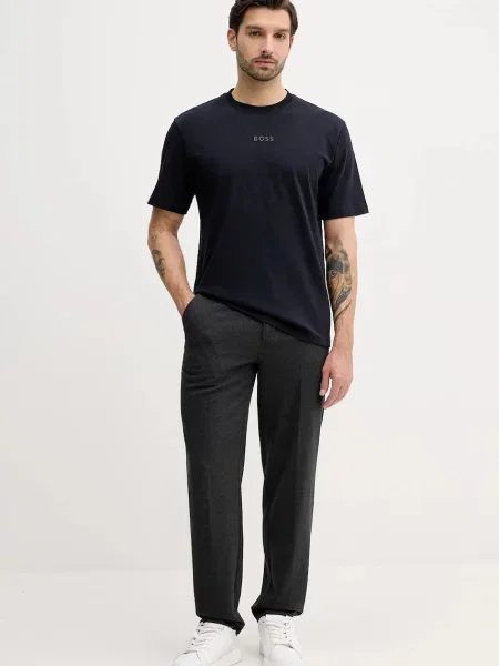 Футболка Boss Green с принтом черная