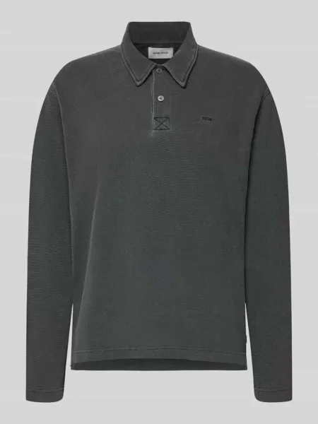 Koszulka polo o kroju loose fit z bawełny model Thiago' Wood Wood