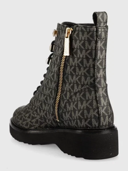 MICHAEL Michael Kors bocanci Haskell femei cu platforma negru