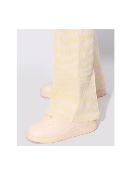 Sneakersy Burberry skórzane różowe