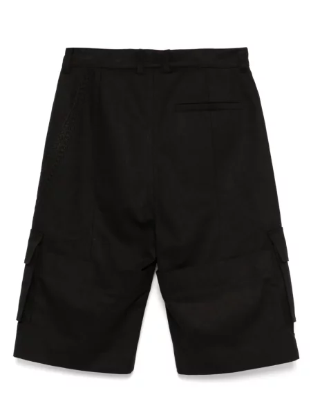 Pantaloni scurți cargo We11done negru