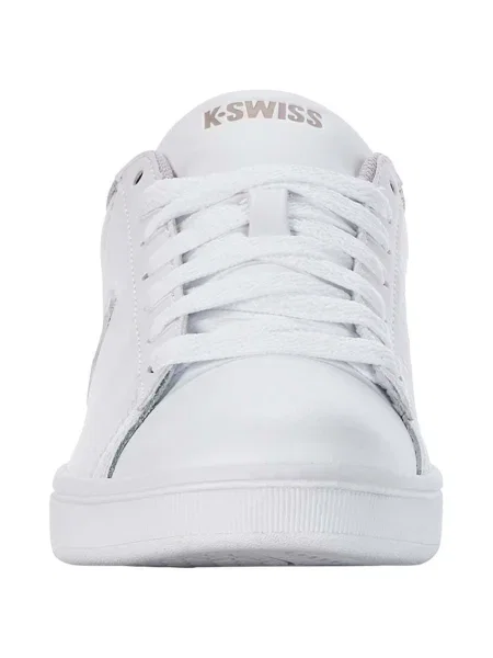 Kožené sneakers boty K-Swiss COURT SHIELD bílá