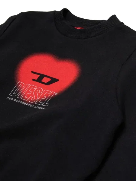 Bluza dziecięca Diesel czarna