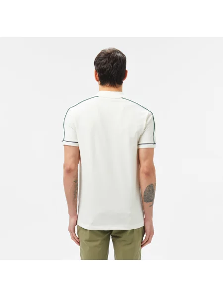 Поло Lacoste белое