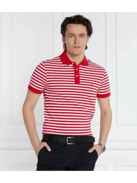 Tommy Hilfiger Tenisz póló | pique piros
