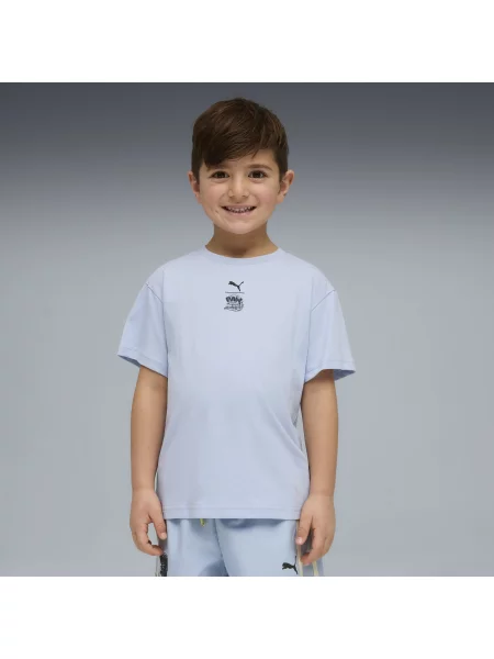 Koszulka PUMA × PAW PATROL o luźnym kroju z grafiką Akcesoria niebieski