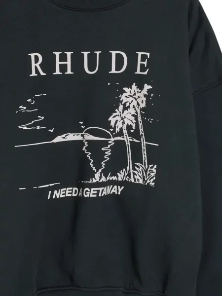 Πουλόβερ Rhude με σχέδιο μαύρο
