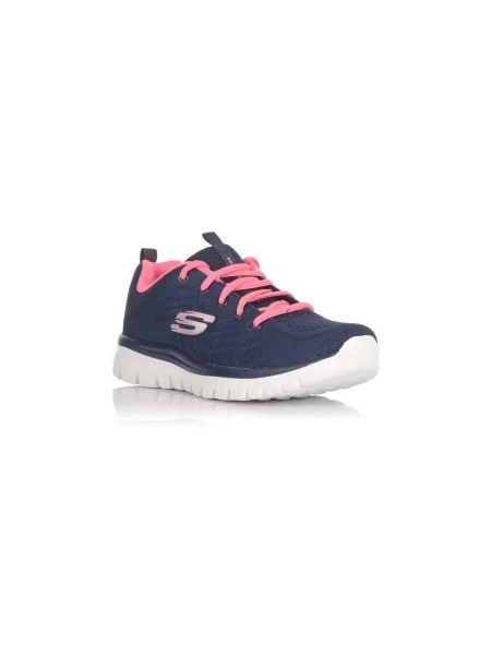 SKECHERS Graceful Get Connected dámska tréningová obuv navy/hot pink modrá