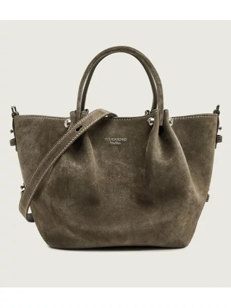 Táska Weekend Max Mara Wkario szürke