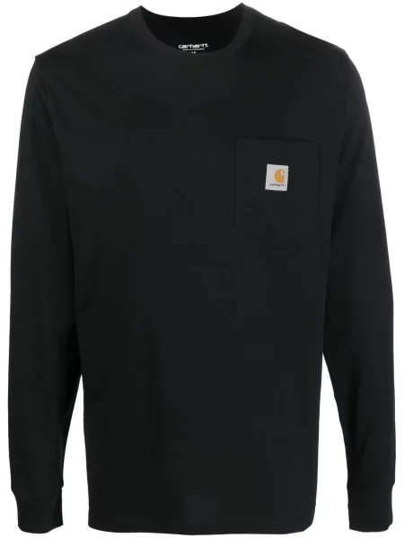Tricou Carhartt Wip cu autograf negru