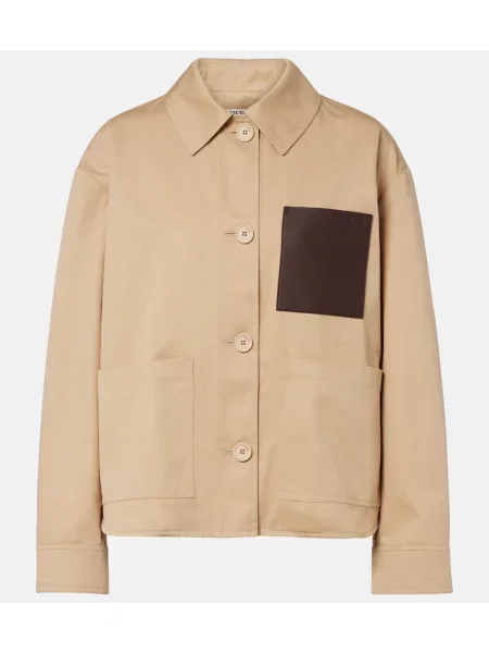 Geanta de piele Loewe bej