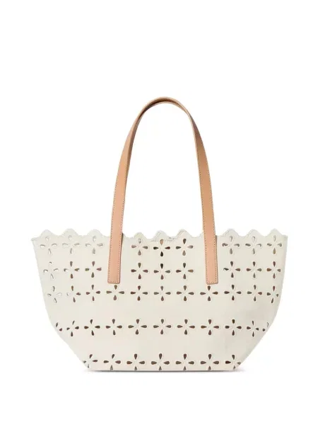 Geantă Loeffler Randall cu model floral alb