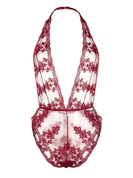 Body Fleur Of England cu model floral cu gât halter