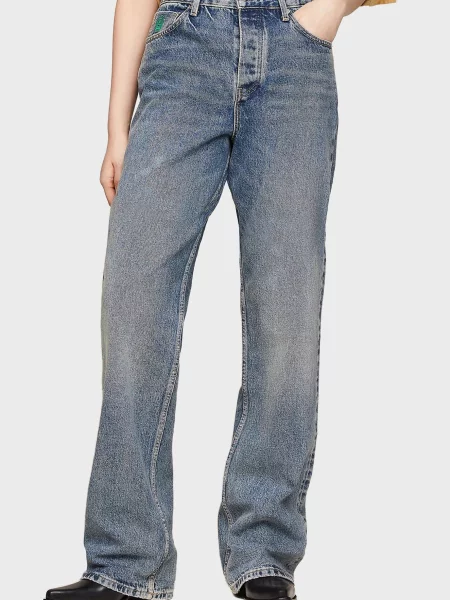 Прямі джинси Tommy Hilfiger сині