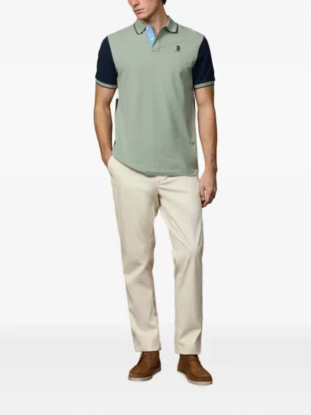 Tricou polo Hackett London verde