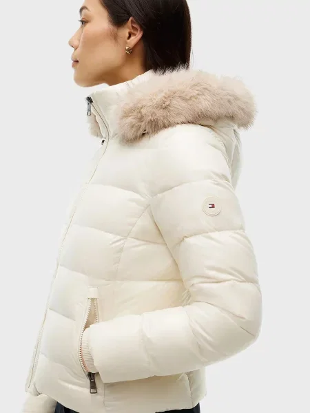 Пуховик Tommy Hilfiger білий