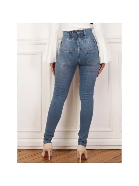 Blugi La Modeuse albastru