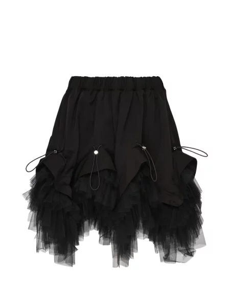 Mini sukňa Noir Kei Ninomiya čierna