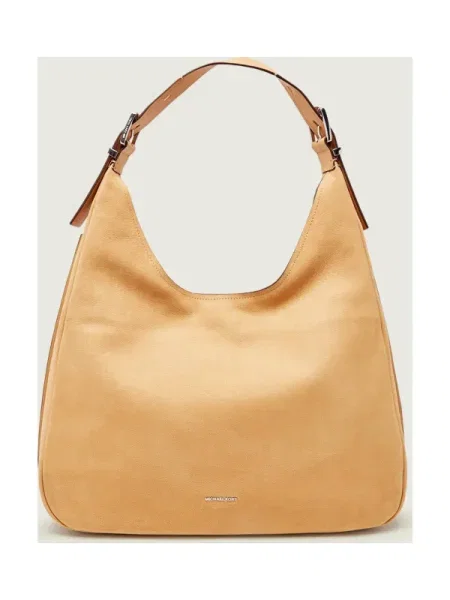 Michael Kors De piele geantă shopper Nolita bej