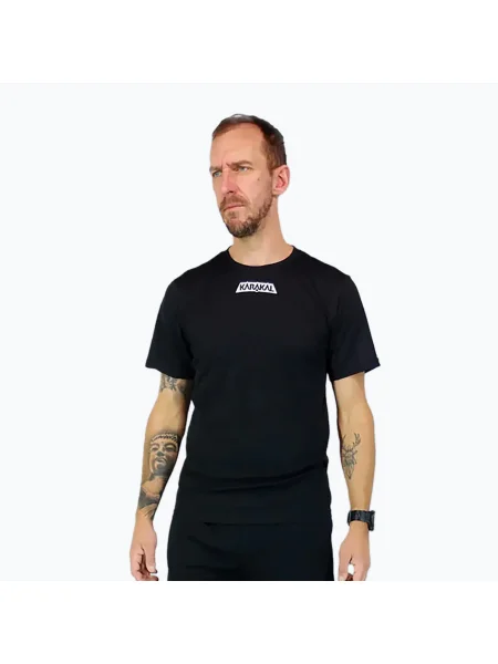 Olcsóbban. Férfi tenisz póló Karakal Pro Tour Tee Méret: M fekete
