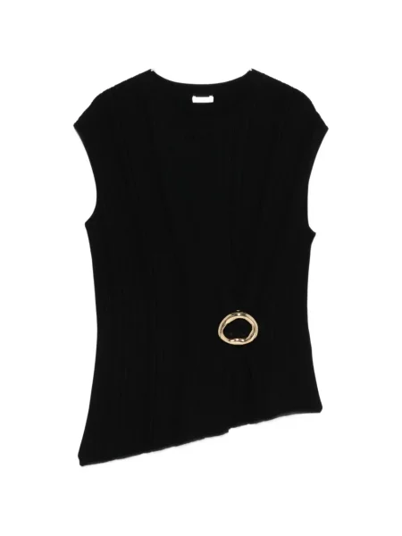 Top Joseph asimetric negru