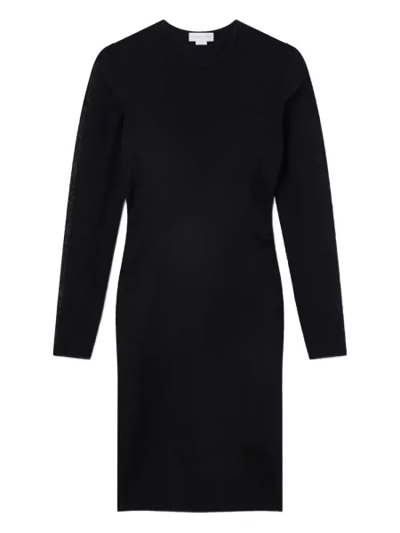 Rochie maxi Stella Mccartney lungă de costum negru