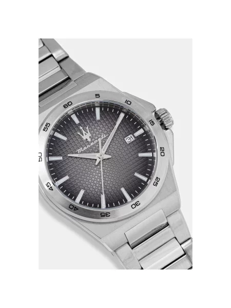 Maserati zegarek srebrny szary