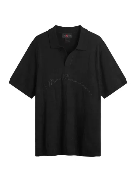 Dzianinowe polo Air Jordan czarne